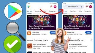 How to Fix Google Play Store Search Bar Not Showing Android || Google Play Store Search Bar Problem