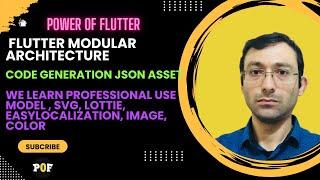 Flutter Modular Architecture | code generation json asset svg lottie easylocalization image color