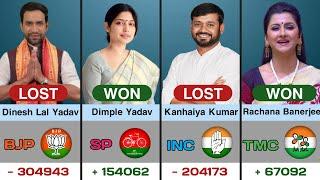 Winners and Losers: Star Candidates in 2024। #electionresult #bjp #congress