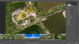 Создание 360 панорамы из фото дрона DJI Mini 2.