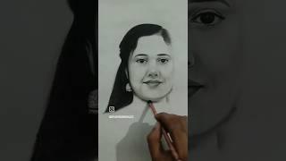 Charcoal Portrait || Commission work || #order #shortvideo #art #ytstudio #ytviral