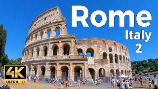 Rome, Italy Walking Tour Part 2 (4k Ultra HD 60fps) – With Captions