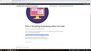 Wordpress: Disable Gutenberg editor within code