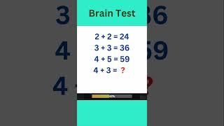 Brain Test - Only Genius can solve  #puzzle #riddels #braingames #quiz #generalknowledge#catvideos