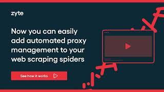 Zyte API Automated Proxy Management