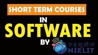 Nielit Doeacc Short Term Courses in Software | CERTIFICATE COURSES AND DIPLOMA COURSES BY NIELIT