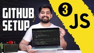 Save and work on Github for Javascript | chai aur #javascript