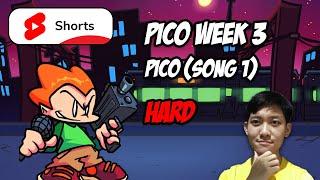 [Highlight] PICO PICO HARD - Friday Night Funkin Week 3 Indonesia #Shorts