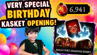 HUGE Diamond Kasket Opening in MK Mobile on INSANE Account. Happy Birthday JIYA!