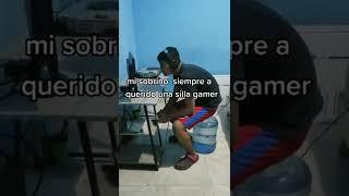 mi sobrino siempre a querido una silla gamer #setup #humor