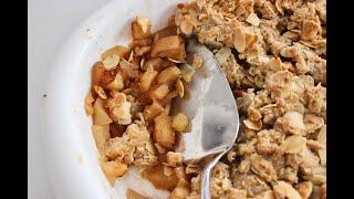 No Sugar Apple Crumble Recipe