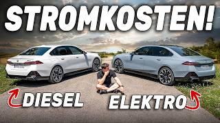 Darum versagt Elektro gegen Diesel! BMW i5 vs. BMW 520d