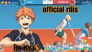 Haikyuu ! FLY HIGH OFFICIAL RILIS GAMEPLAY ANDROID 