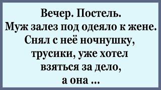 Вечером Муж решил взяться за дело.     Смешные Анекдоты.