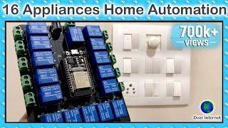 My biggest Home Automation project using ESP32 | IoT Projects | ESP32 Projects | Ubidots | LCSC
