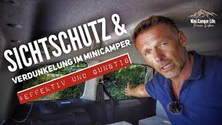  Mini Camper Ausbau Sichtschutz, Scheiben-Verdunkelung effektiv und günstig