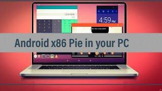 How to install Android PIE 9 os in laptop/pc Android x86 9.0 Pie instal