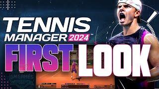 TM2024  First Look and Features of Tennis Manager 2024 | Windows PC and Mac OS | TM 24