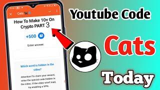 How To Make 10x On Crypto EASY | PART 3 | Cats Youtube Code Today Part 3