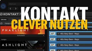 Kontakt Player 6 und Sampler als Multi-Instrument nutzen zum Arrangieren in LogicPro und anderen DAW