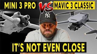 DJI Mini 3 Pro VS Mavic 3 Classic - WHICH SHOULD YOU BUY