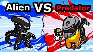 Alien VS Predator  SOUBOJ NOVÝCH ROLÍ V AMONG US