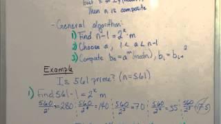 Primality Testing - Miller-Rabin