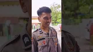 Lucu..... Rela Menyamar menjadi Polisi Demi Jemput Pacar #Dari akun Tik Tok @allimurdani