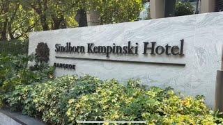 Sindhorn Kempinski Bangkok Thailand; Grand Executive Suite Room with executive lounge access