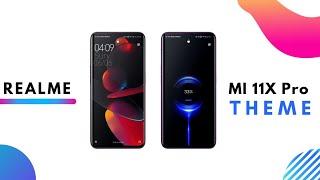 Mi 11X Pro Theme For Realme And Oppo With New Charging Animation Theme For Realme UI Coloros7