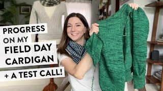 Two-Color Cowl Review, Finished Beanies, + updates on my Field Day Cardigan | Knitting Podcast Ep 17