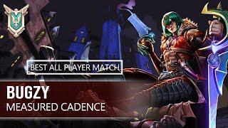 bugzy Caspian Best All Player Match | Pro Player | MEASURED CADENCE | Paladins Competitive Gameplay