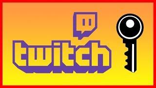 How to Find your Twitch Stream Key code - Tutorial (2019)