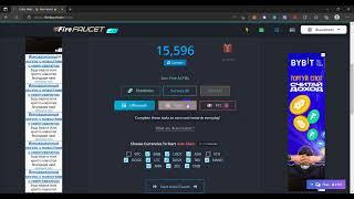 FIREFAUCET Бесплатный криптокран с выводом на FaucetPay