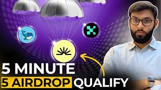  Join 5 New Airdrops in 5 Mins | New Testnet Airdrop