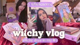 a wholesome & productive witchy vlog + unboxings (Goddess Provisions + WitchBoxUK)