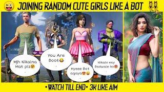  Random 2 Cute Girl Conqueror I AM A NOOB PRANK .... - DW Hamza Gaming