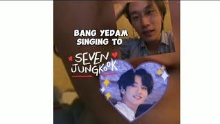 Bang Yedam singing to Eleven by Jongkook BTS #yedam #jongkookbts