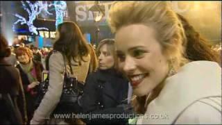 RACHEL McADAMS INTERVIEW 'IRENE ADLER' SHERLOCK HOLMES WORLD FILM PREMIERE