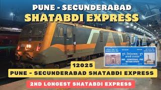 Pune Secunderabad Shatabdi Express: 2nd Longest Shatabdi Express: Pune to Hyderabad Train Journey