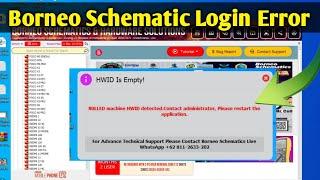 Nulled Machine HWID Detected  Borneo Schematics || Borneo Schematics Login Error