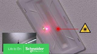 How to Test Smartled in Non-Permanent Mode with a Laser Pointer | Schneider Electric Support