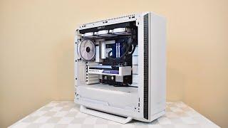 be quiet! SILENT BASE 802 Window White (unboxing, review, pc build)