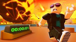 Roblox 60 seconds until the end of the world...