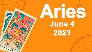 Aries horoscope for today June 4 2023 ️ Don't Do This Today! Focus On...