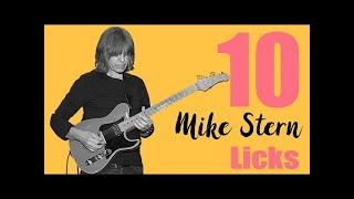 10 Mike Stern Guitar Licks