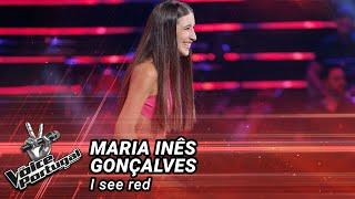 Maria Inês Gonçalves - "I see red" | Blind Audition | The Voice Portugal