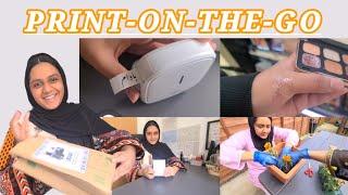 AUR JB IMAAN SHOPPING KRNEY JAEY‍️ || THE ULTIMATE GUIDE TO MINI PORTABLE LABLE PRINTER ||