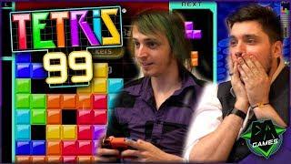 TETRIS CHADS IN THE HOUSE! | TETRIS 99 (WILL AND DEX) | DAGames