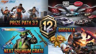 Godzilla Prize Path 3.7.0 | Godzilla Companion Bugatti Luckyspin | Next Premium Crate Upgrade